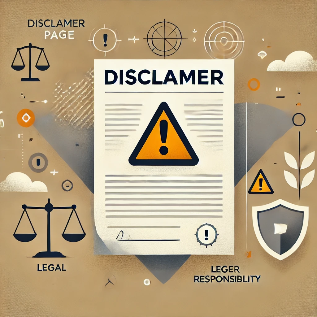 Disclaimer of AOS Web design